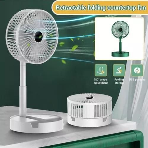 Livingdot Rechargeable Portable Desk Fan - Folding & Adjustable