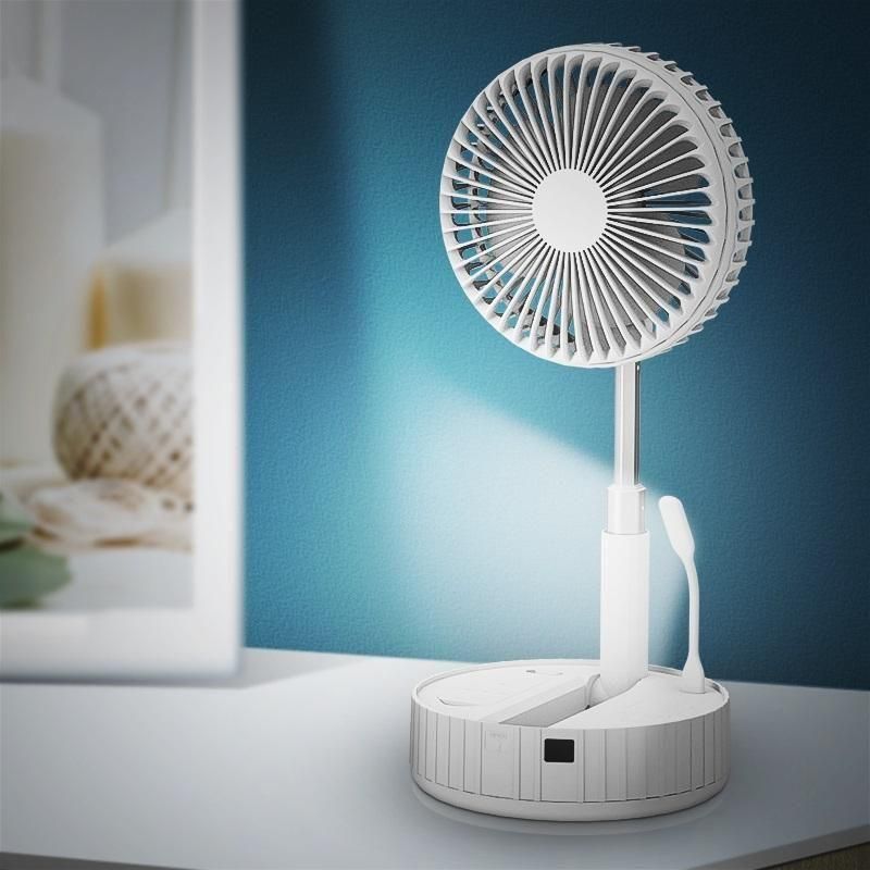 Livingdot Rechargeable Portable Desk Fan - Folding & Adjustable