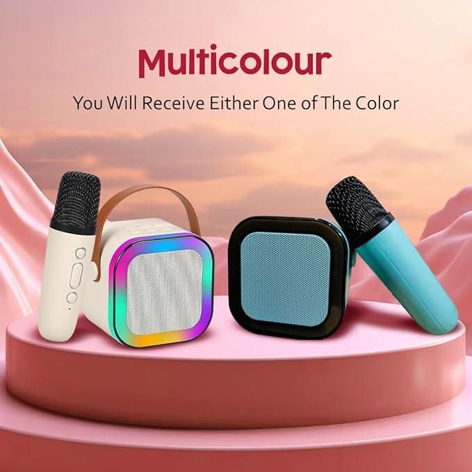 Livingdot Bluetooth microphone speaker available in multicolor with portable compact design