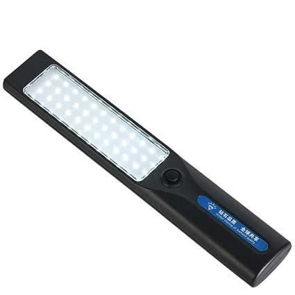 Livingdot black solar chargeable magnetic lights with multiple LED bulbs and power button