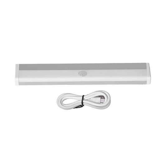 Livingdot USB rechargeable LED light with sleek white design and included charging cable