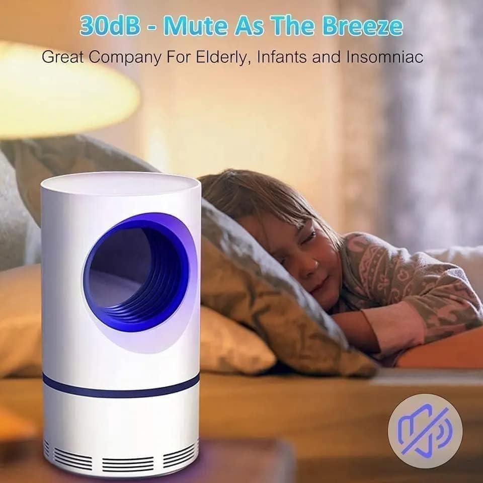 Livingdot electric insect killer for indoors with quiet 30dB operation ideal for elderly infants and insomniacs