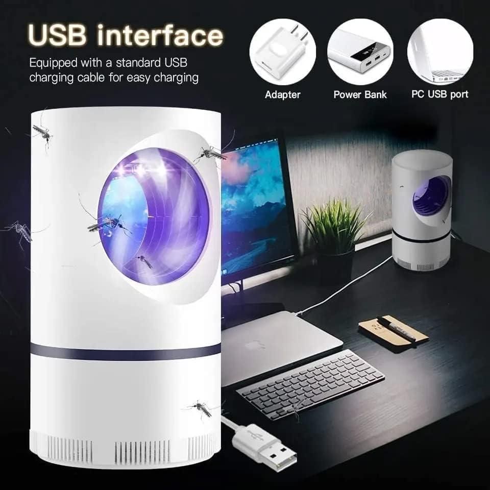 Livingdot electric insect killer for indoors with USB interface for easy charging on desk